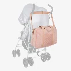 Milledeux Pink Velvet Changing Bag (45cm) Clearance