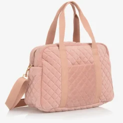 Milledeux Pink Velvet Changing Bag (45cm) Clearance