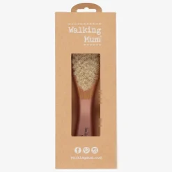 Pasito a Pasito Walking Mum Pink Wooden Baby Hair Brush (15cm) Outlet