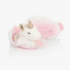 Doudou et Compagnie Plush Rattle Baby Slippers Sale