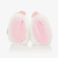 Doudou et Compagnie Plush Rattle Baby Slippers Sale