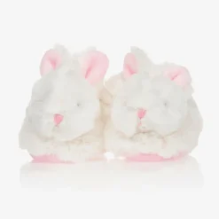 Doudou et Compagnie Plush Rattle Baby Slippers Hot