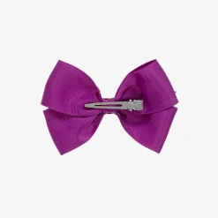 Bowtique London Purple Bow Hair Clip (10cm) Ultraviolet Best