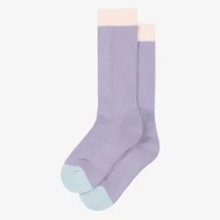 Roarsome Purple Organic Cotton Knitted Ski Socks Online