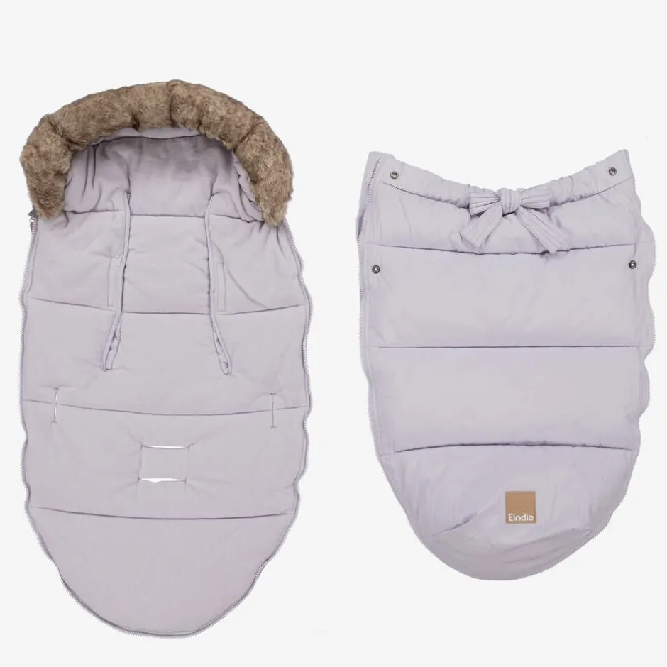 Elodie Purple Padded Footmuff (90cm) LavenderLove Discount