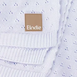 Elodie Purple Pointelle Baby Blanket (100cm) Clearance