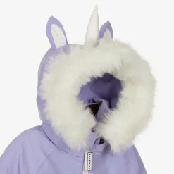 Roarsome Purple Sparkle The Unicorn Snowsuit Hot