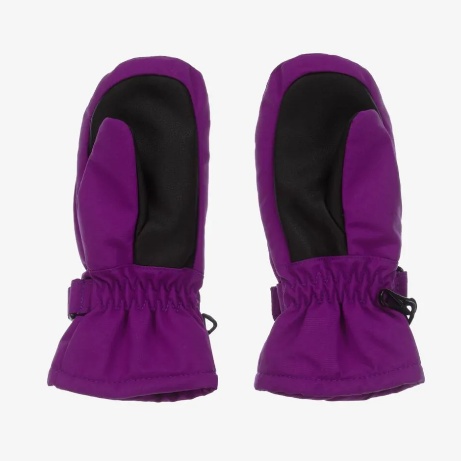 Molo Purple Star Insulated Mittens WarmPurple New