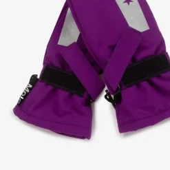 Molo Purple Star Insulated Mittens WarmPurple New