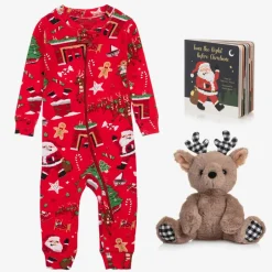 Childrensalon Hampers Red Babysuit Christmas Eve Hamper Online