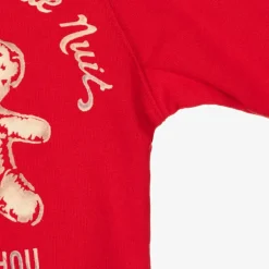 Gucci Red Bear Logo Baby Sweatshirt Hot