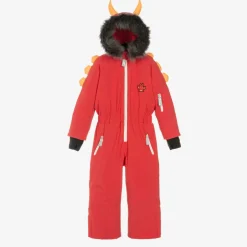 Roarsome Red Blaze The Dragon Snowsuit New