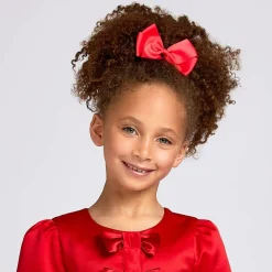Bowtique London Bow Hair Clip (10cm) Red Online
