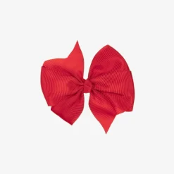 Bowtique London Bow Hair Clip (10cm) Red Outlet