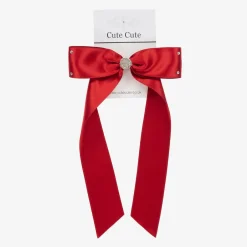 Cute Cute Red Bow Hair Clip (13cm) Outlet