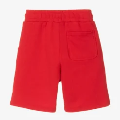 KENZO KIDS Red Cotton Snake Cotton Jersey Shorts Sale