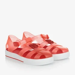 Dolce amp; Gabbana Red DG Jelly Shoes Best