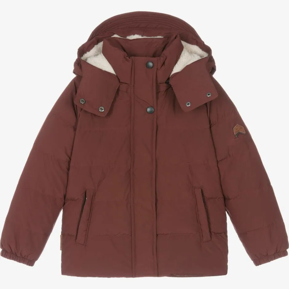 Töastie Red Down Padded Puffer Coat Outlet