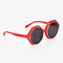 Mini Rodini Red Flip-Up Sunglasses New