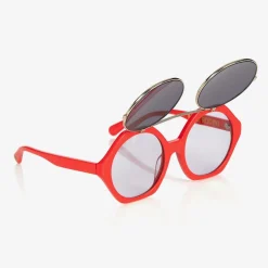 Mini Rodini Red Flip-Up Sunglasses New
