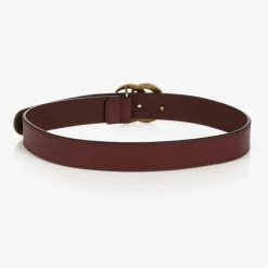 Gucci Red Leather GG Belt Sale