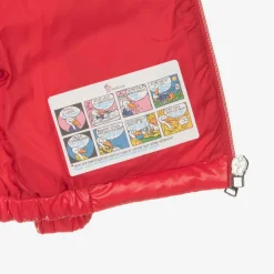 Moncler Enfant Red New Aubert Down Puffer Jacket Outlet