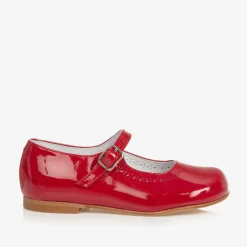 Childrens Classics Red Patent Leather Shoes New