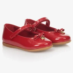 Dolce amp; Gabbana Red Patent Leather Shoes Discount