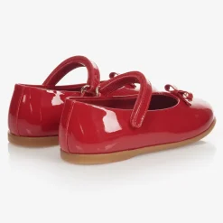 Dolce amp; Gabbana Red Patent Leather Shoes Discount