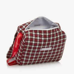 Monnalisa Red Quilted Tartan Changing Bag (33cm) Clearance