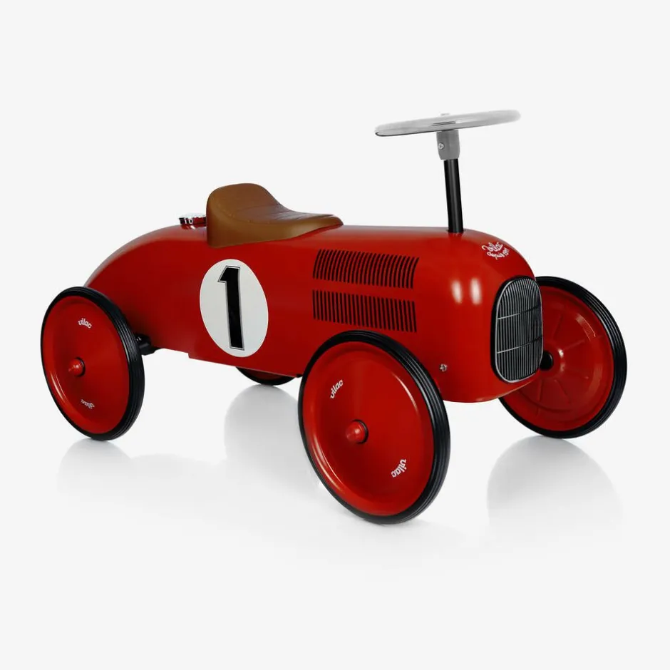 Vilac Red Ride-On Vintage Car (76cm)