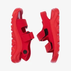 Birkenstock Red Velcro Sandals