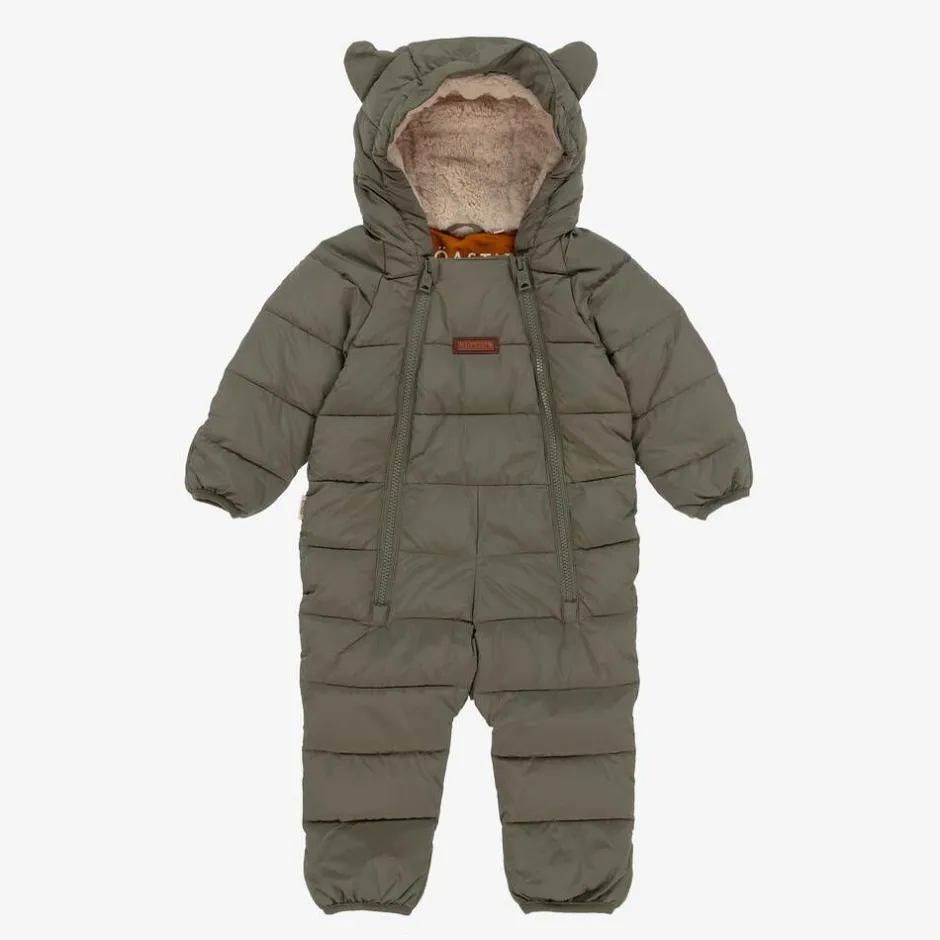 Töastie Sage Green Padded Snowsuit Outlet