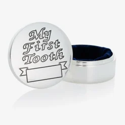 English Trousseau Silver Baby Boxes Gift Set Clearance