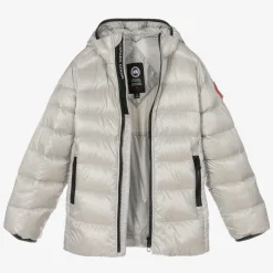Canada Goose Silver Down Padded Crofton Jacket Clearance