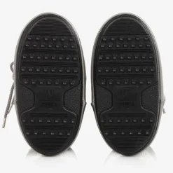 Moon Boot Silver Icon Glance Satin Snow Boots Discount