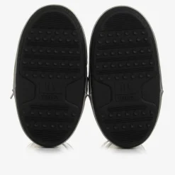 Moon Boot Silver Icon Low Satin Snow Boots Outlet