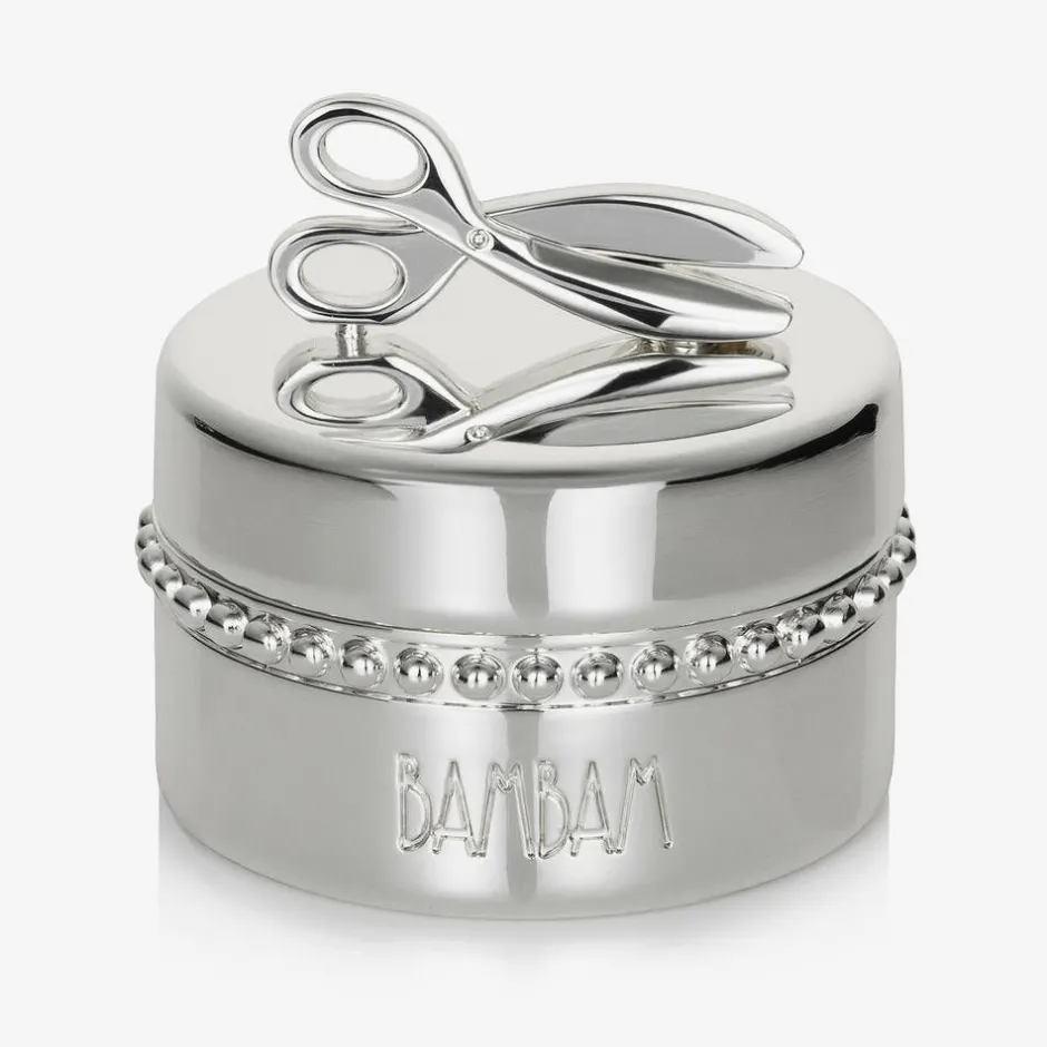 Bam Bam Silver Plated Hairlock Box (5cm) Online