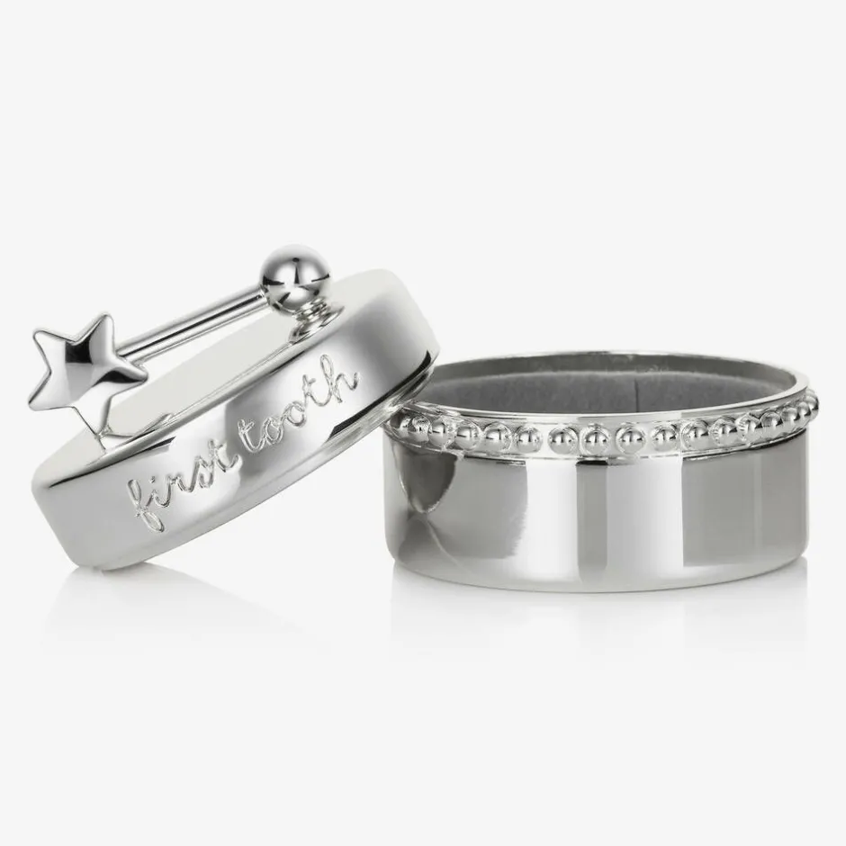 Bam Bam Silver Plated Tooth Fairy Box (5cm) Online
