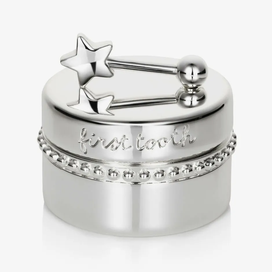 Bam Bam Silver Plated Tooth Fairy Box (5cm) Online
