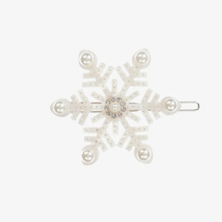 Milledeux Snowflake Hair Clip (5cm) Sale