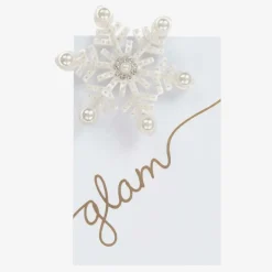 Milledeux Snowflake Hair Clip (5cm) Sale
