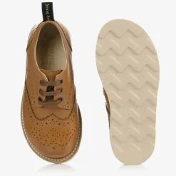 Young Soles Tan Brown Leather Brogue Shoes Sale