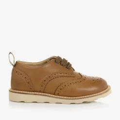 Young Soles Tan Brown Leather Brogue Shoes Sale