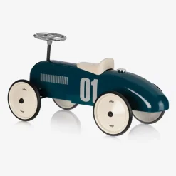 Vilac Teal Blue Ride-On Vintage Car (76cm) Clearance