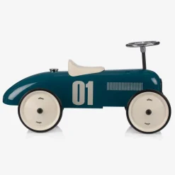 Vilac Teal Blue Ride-On Vintage Car (76cm) Clearance