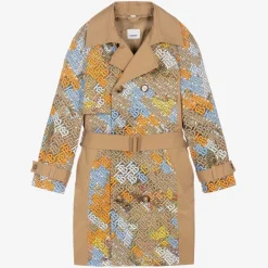 Burberry Teen Beige Monogram Trench Coat ArchiveBeige Online