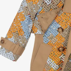 Burberry Teen Beige Monogram Trench Coat ArchiveBeige Online