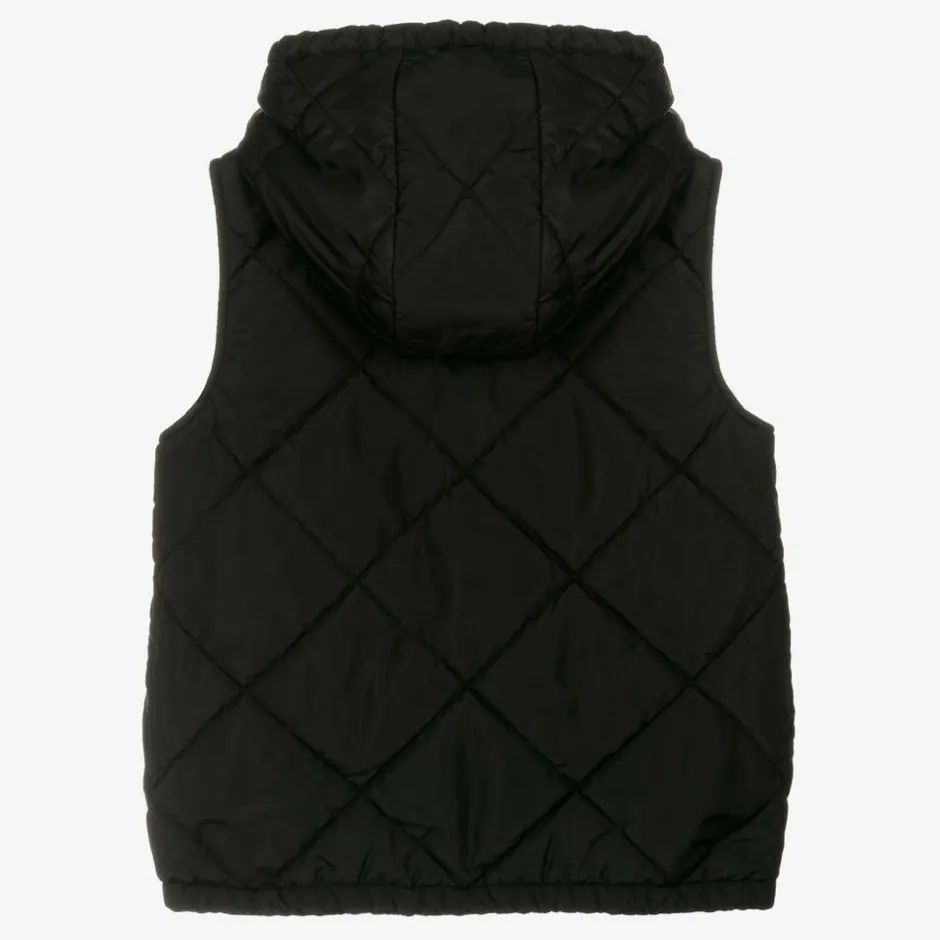 Burberry Teen Boys Beige Vintage Check Reversible Gilet ArchiveBeige Online