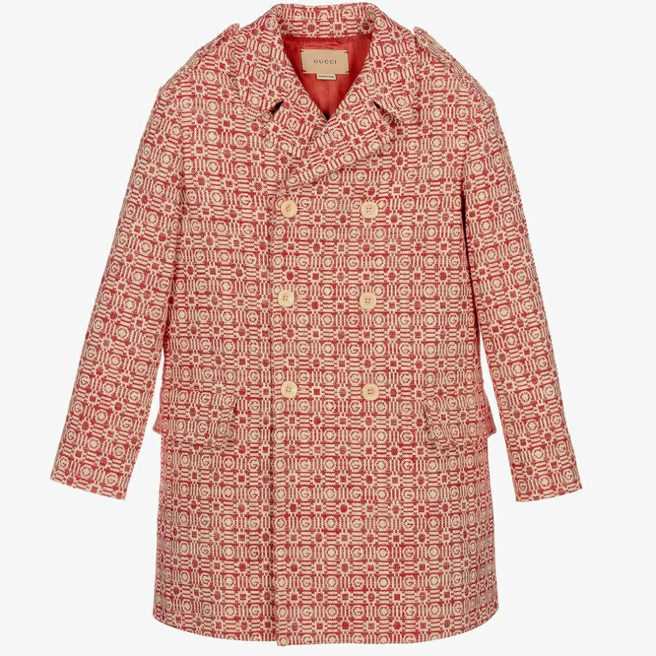 Gucci Teen Boys G Jacquard Coat Best
